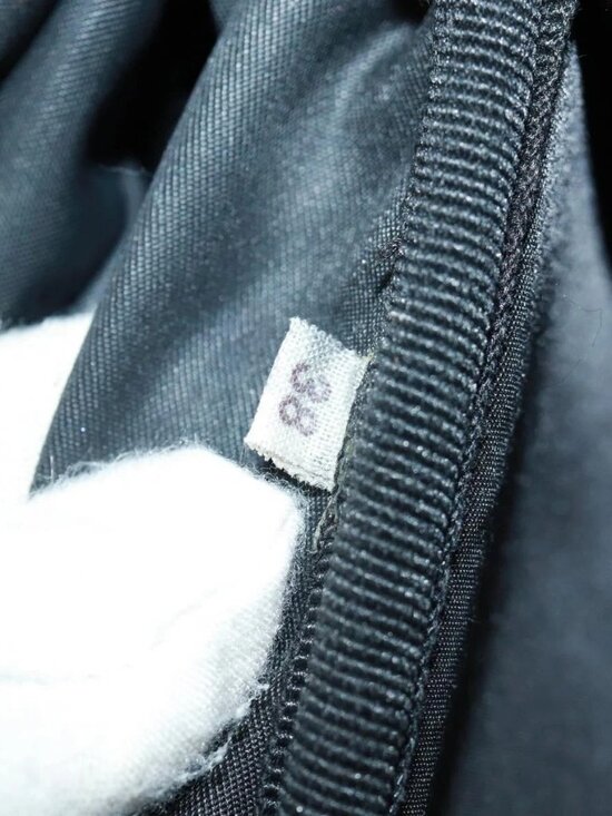 PRADA Backpack Nylon Black Silver Auth bs31838 main image 15